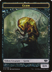 Germ // Zombie (016/036) Double-Sided Token [Commander 2014 Tokens] | Deep Dive Games St. Marys