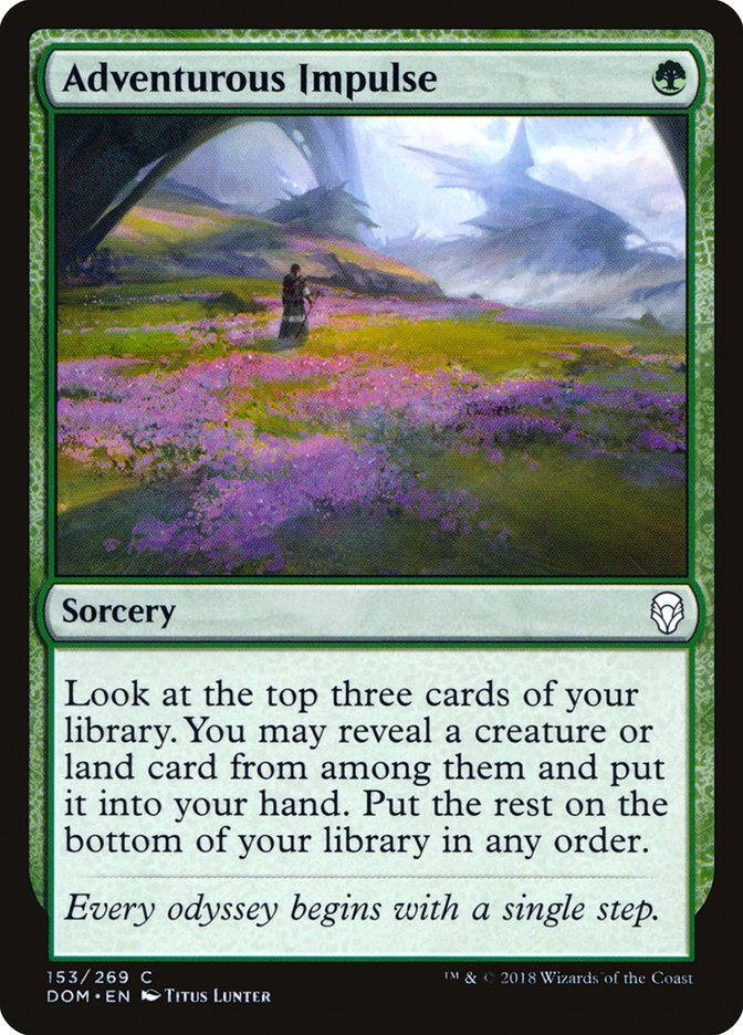 Adventurous Impulse [Dominaria] | Deep Dive Games St. Marys