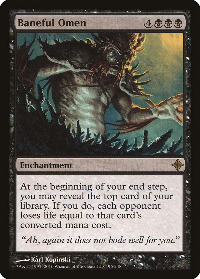 Baneful Omen [Rise of the Eldrazi] | Deep Dive Games St. Marys