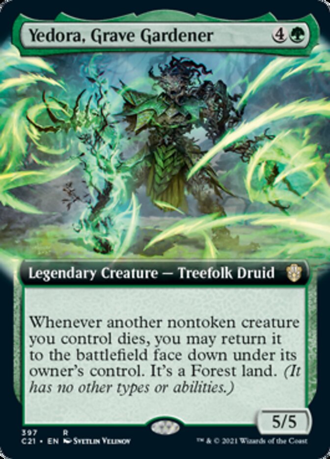 Yedora, Grave Gardener (Extended Art) [Commander 2021] | Deep Dive Games St. Marys