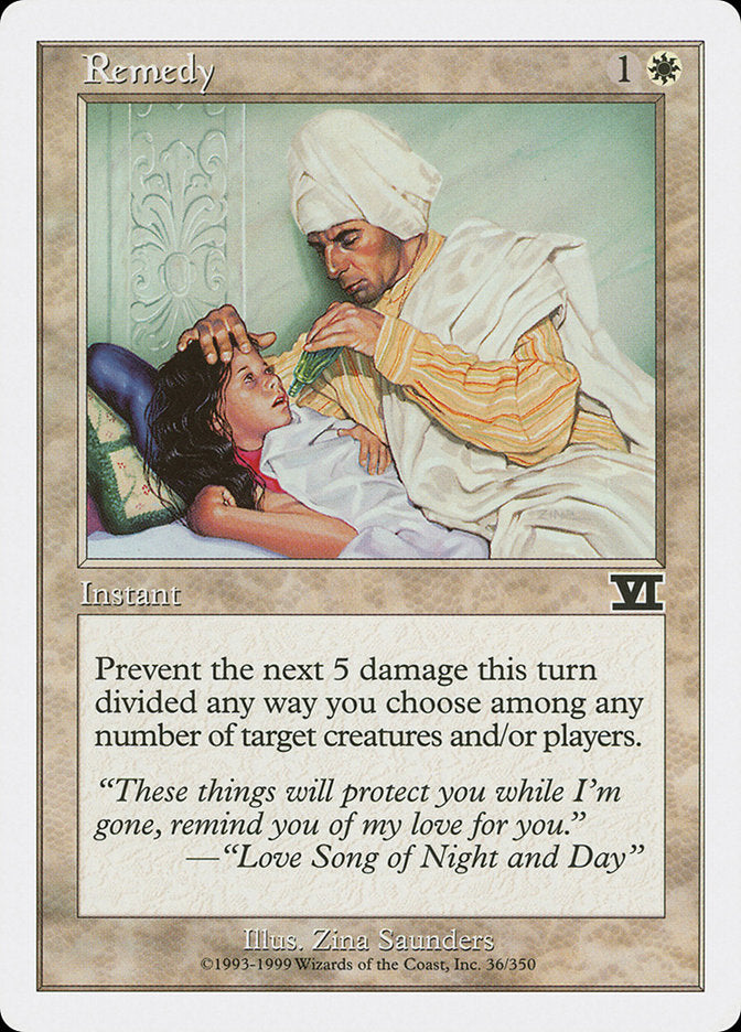 Remedy [Classic Sixth Edition] | Deep Dive Games St. Marys