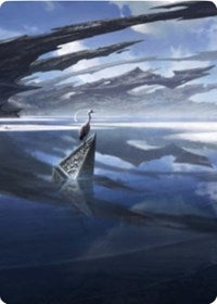 Seachrome Coast Art Card [Zendikar Rising Art Series] | Deep Dive Games St. Marys