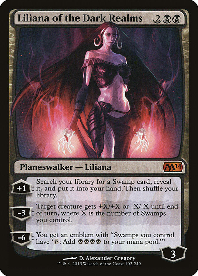 Liliana of the Dark Realms [Magic 2014] | Deep Dive Games St. Marys