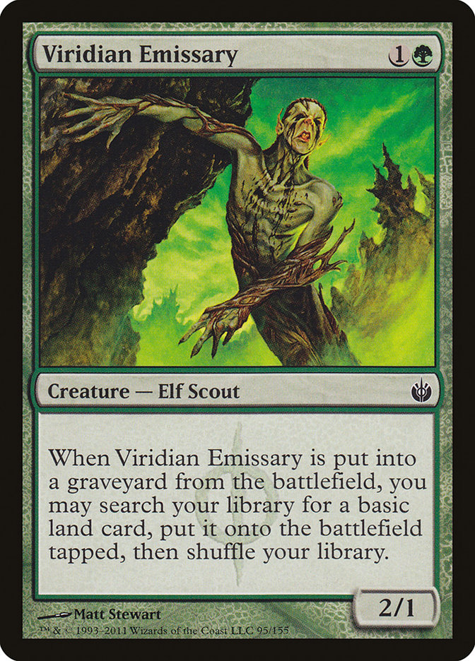 Viridian Emissary [Mirrodin Besieged] | Deep Dive Games St. Marys