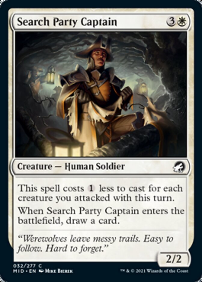 Search Party Captain [Innistrad: Midnight Hunt] | Deep Dive Games St. Marys