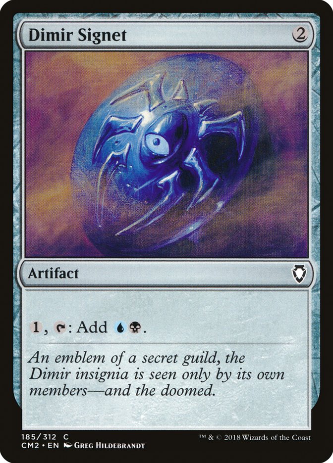 Dimir Signet [Commander Anthology Volume II] | Deep Dive Games St. Marys