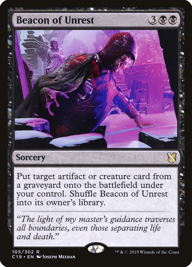 Beacon of Unrest [Commander 2019] | Deep Dive Games St. Marys