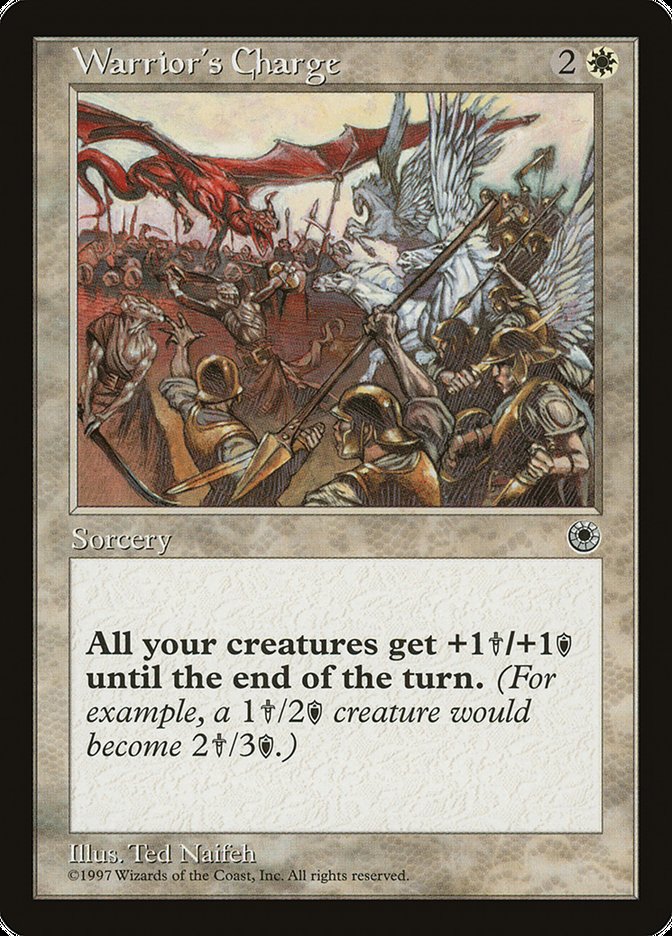 Warrior's Charge (No Flavor Text) [Portal] | Deep Dive Games St. Marys