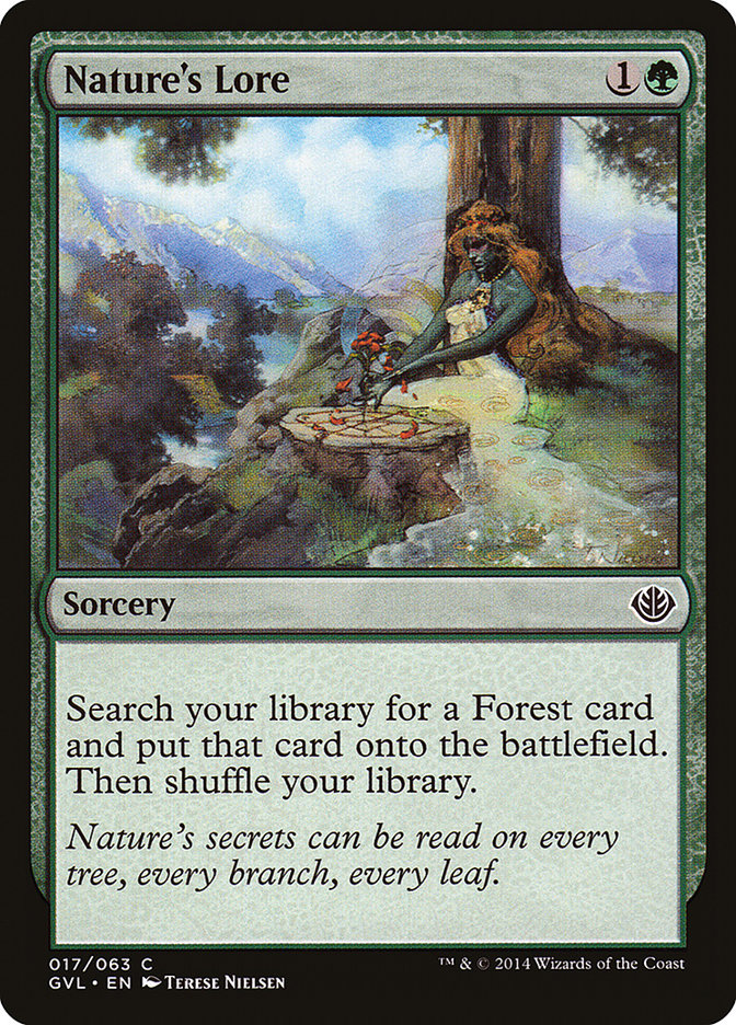 Nature's Lore (Garruk vs. Liliana) [Duel Decks Anthology] | Deep Dive Games St. Marys