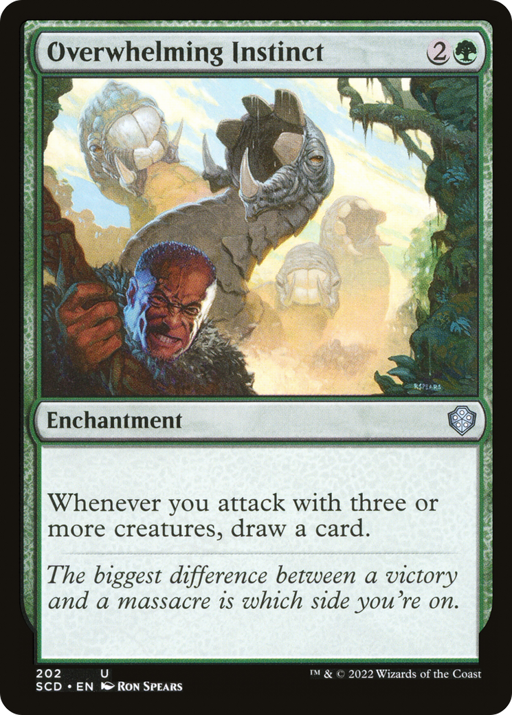 Overwhelming Instinct [Starter Commander Decks] | Deep Dive Games St. Marys