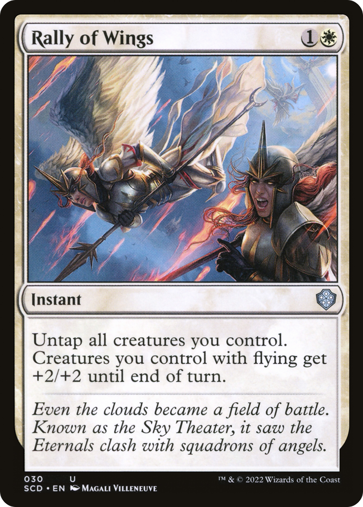 Rally of Wings [Starter Commander Decks] | Deep Dive Games St. Marys