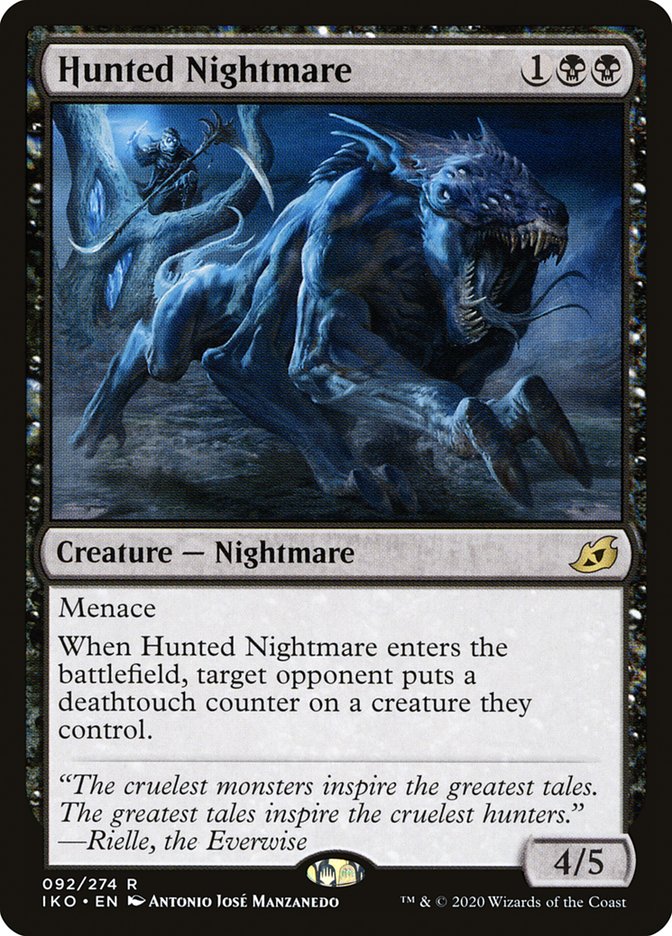 Hunted Nightmare [Ikoria: Lair of Behemoths] | Deep Dive Games St. Marys