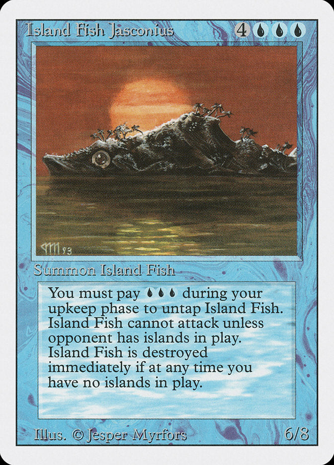 Island Fish Jasconius [Revised Edition] | Deep Dive Games St. Marys