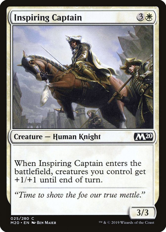 Inspiring Captain [Core Set 2020] | Deep Dive Games St. Marys