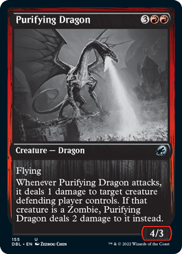 Purifying Dragon [Innistrad: Double Feature] | Deep Dive Games St. Marys
