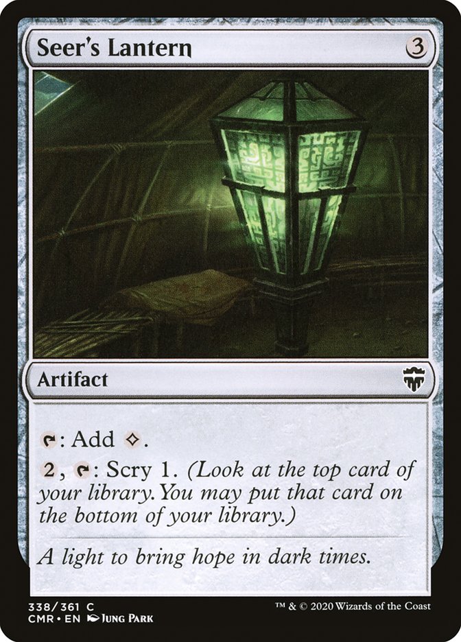 Seer's Lantern [Commander Legends] | Deep Dive Games St. Marys