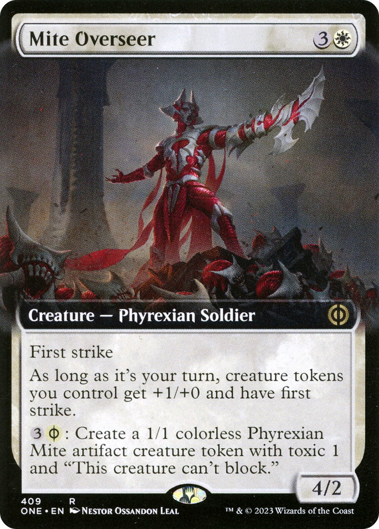 Mite Overseer (Extended Art) [Phyrexia: All Will Be One] | Deep Dive Games St. Marys