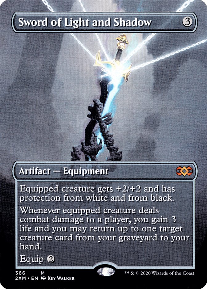 Sword of Light and Shadow (Toppers) [Double Masters] | Deep Dive Games St. Marys