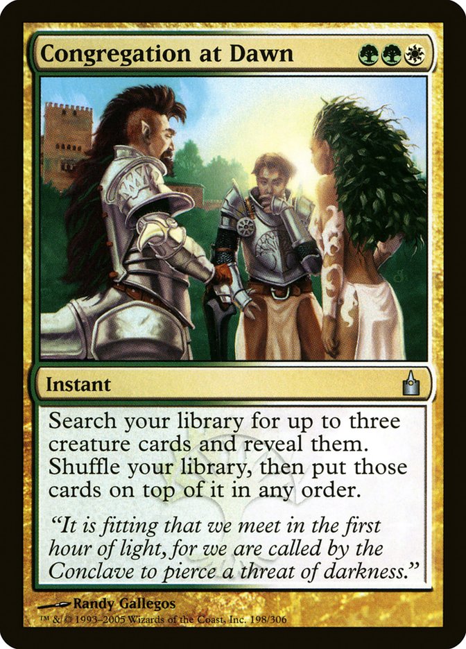 Congregation at Dawn [Ravnica: City of Guilds] | Deep Dive Games St. Marys