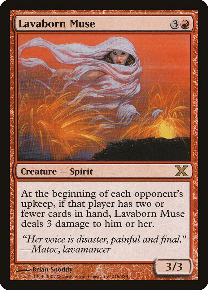 Lavaborn Muse [Tenth Edition] | Deep Dive Games St. Marys