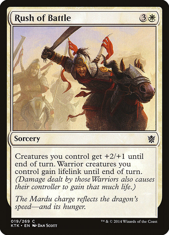 Rush of Battle [Khans of Tarkir] | Deep Dive Games St. Marys