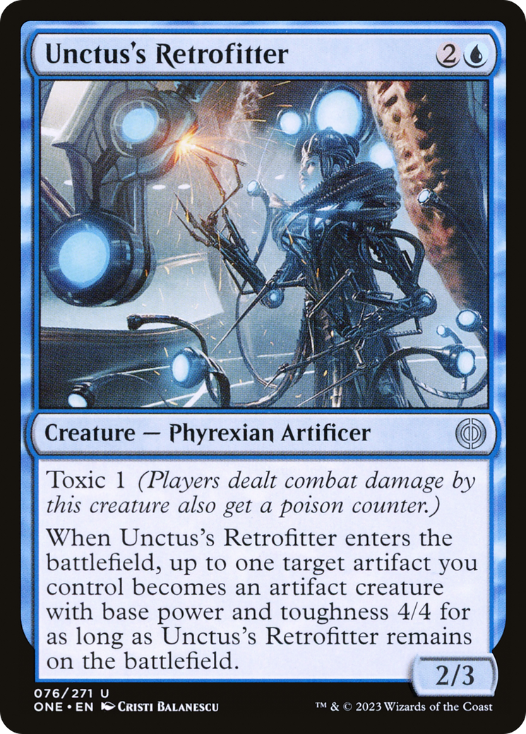 Unctus's Retrofitter [Phyrexia: All Will Be One] | Deep Dive Games St. Marys