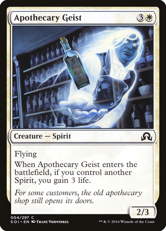 Apothecary Geist [Shadows over Innistrad] | Deep Dive Games St. Marys