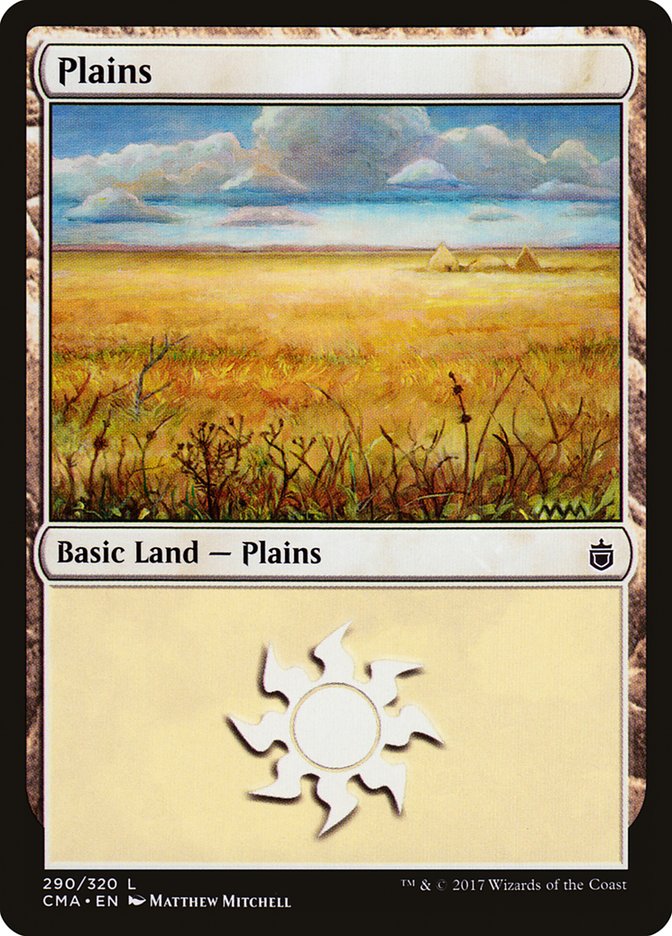 Plains (290) [Commander Anthology] | Deep Dive Games St. Marys