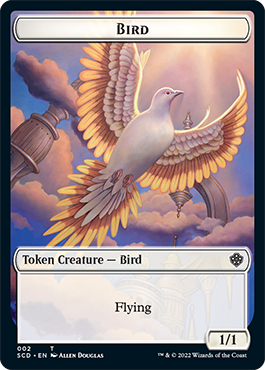 Bird // Thopter Double-Sided Token [Starter Commander Decks] | Deep Dive Games St. Marys