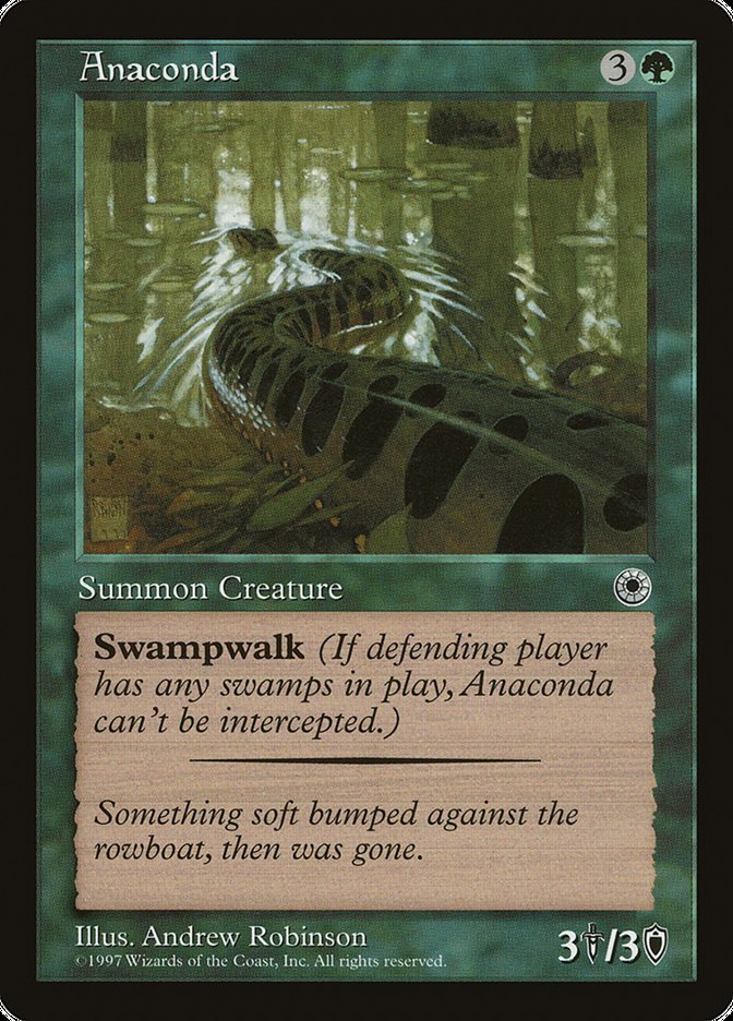 Anaconda (With Flavor Text) [Portal] | Deep Dive Games St. Marys