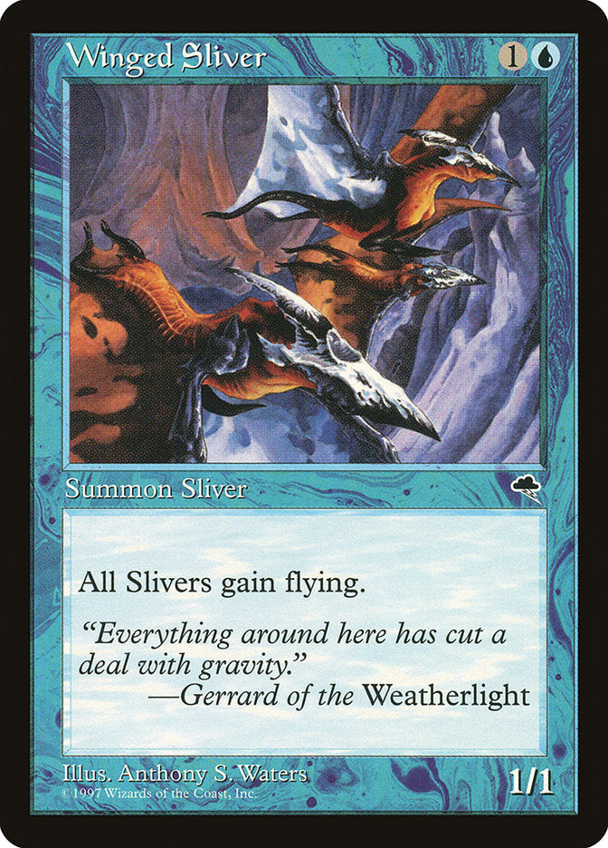 Winged Sliver [Tempest] | Deep Dive Games St. Marys