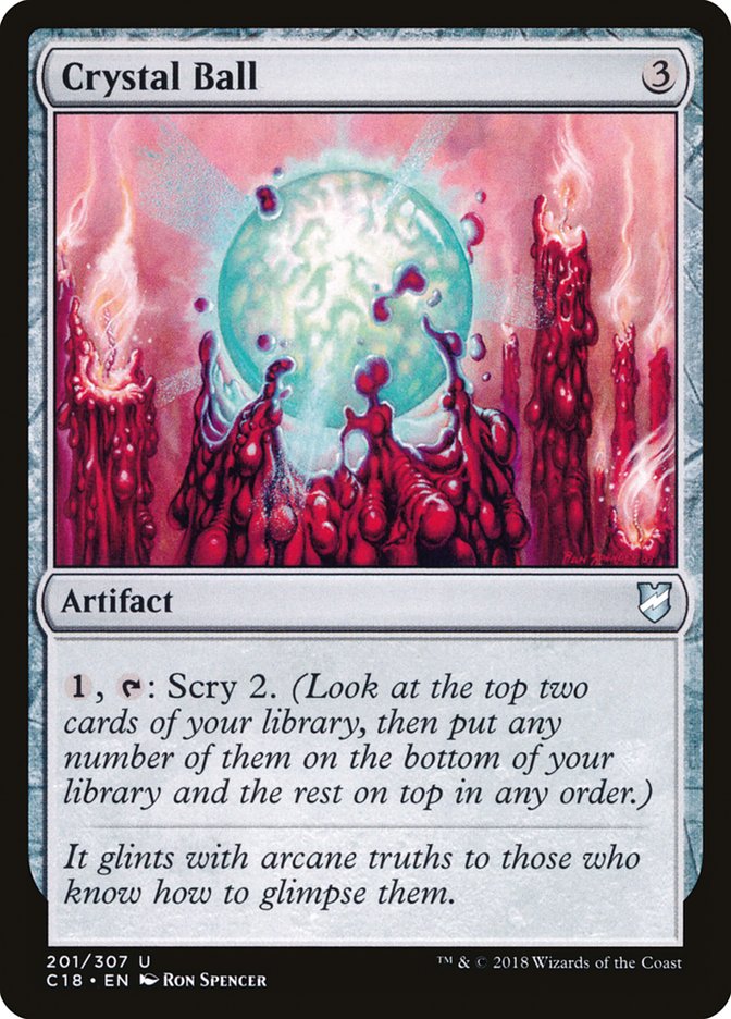 Crystal Ball [Commander 2018] | Deep Dive Games St. Marys