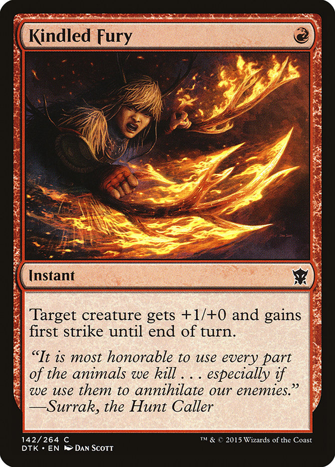 Kindled Fury [Dragons of Tarkir] | Deep Dive Games St. Marys