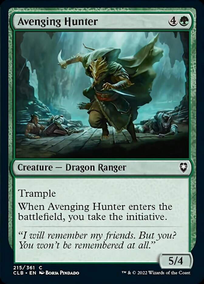 Avenging Hunter [Commander Legends: Battle for Baldur's Gate] | Deep Dive Games St. Marys