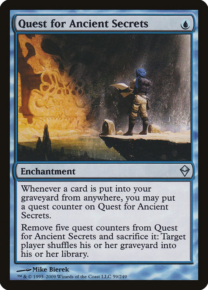 Quest for Ancient Secrets [Zendikar] | Deep Dive Games St. Marys