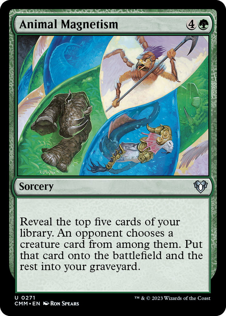 Animal Magnetism [Commander Masters] | Deep Dive Games St. Marys