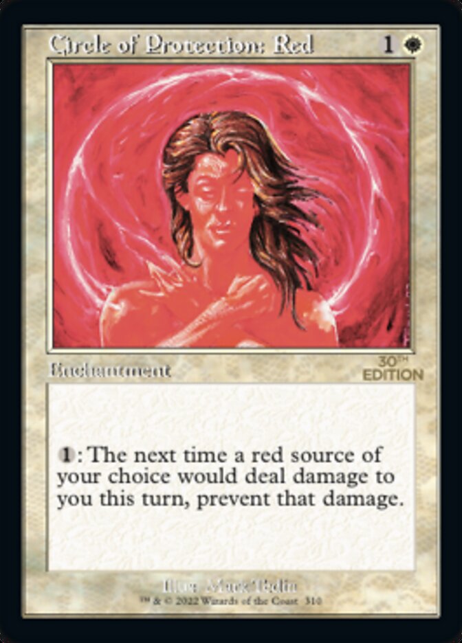 Circle of Protection: Red (Retro) [30th Anniversary Edition] | Deep Dive Games St. Marys