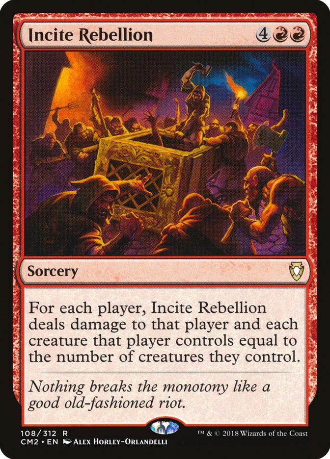 Incite Rebellion [Commander Anthology Volume II] | Deep Dive Games St. Marys