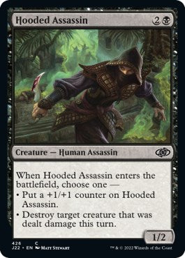 Hooded Assassin [Jumpstart 2022] | Deep Dive Games St. Marys
