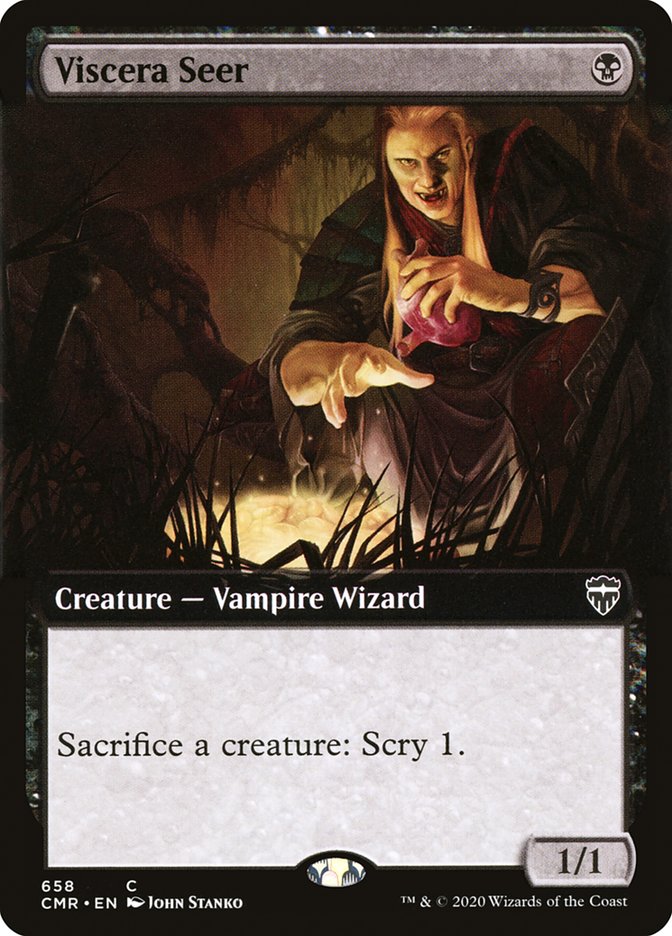 Viscera Seer (Extended Art) [Commander Legends] | Deep Dive Games St. Marys