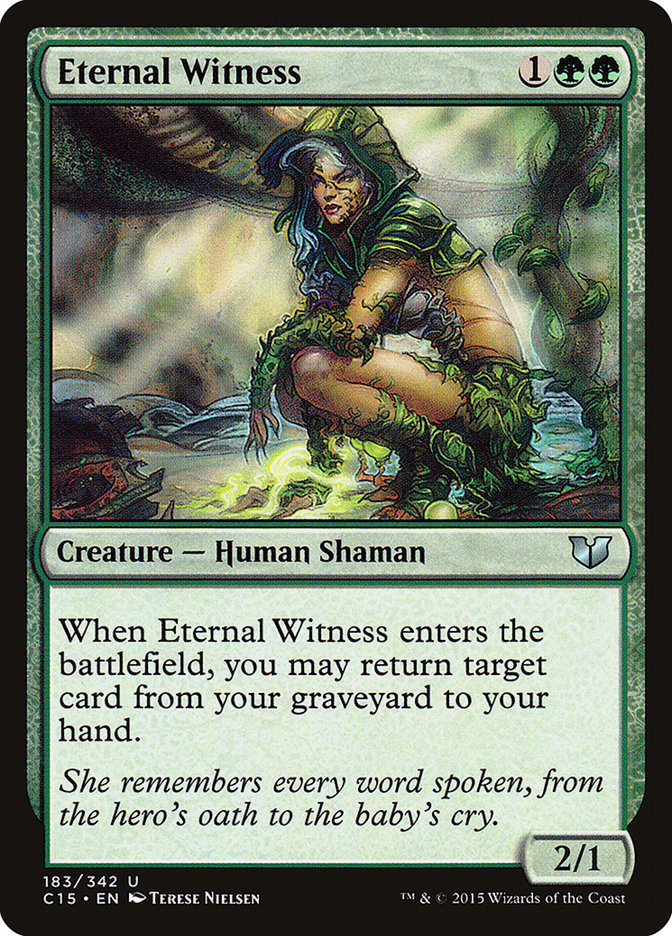 Eternal Witness [Commander 2015] | Deep Dive Games St. Marys
