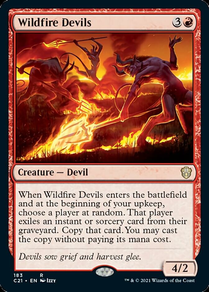 Wildfire Devils [Commander 2021] | Deep Dive Games St. Marys