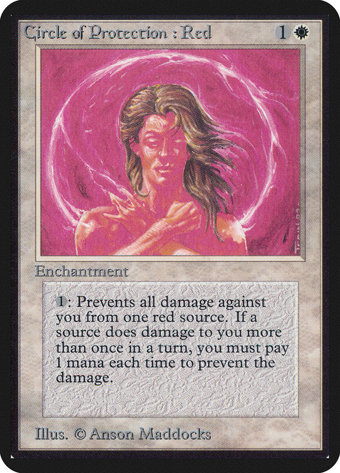 Circle of Protection: Red [Alpha Edition] | Deep Dive Games St. Marys