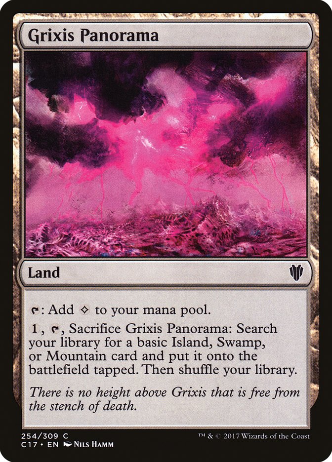 Grixis Panorama [Commander 2017] | Deep Dive Games St. Marys