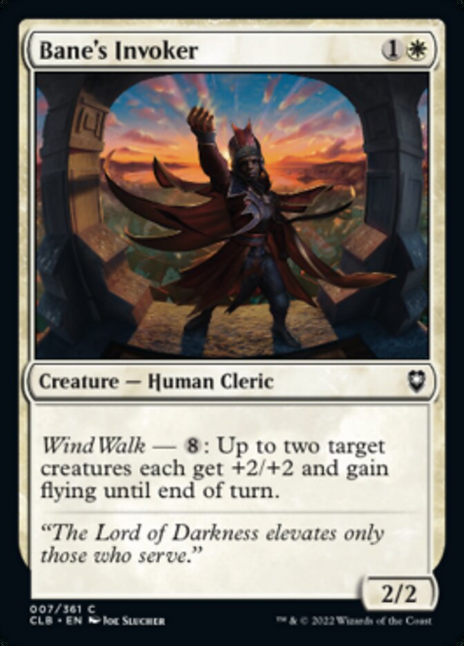 Bane's Invoker [Commander Legends: Battle for Baldur's Gate] | Deep Dive Games St. Marys