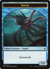 Soldier // Squid Double-Sided Token [Commander 2016 Tokens] | Deep Dive Games St. Marys