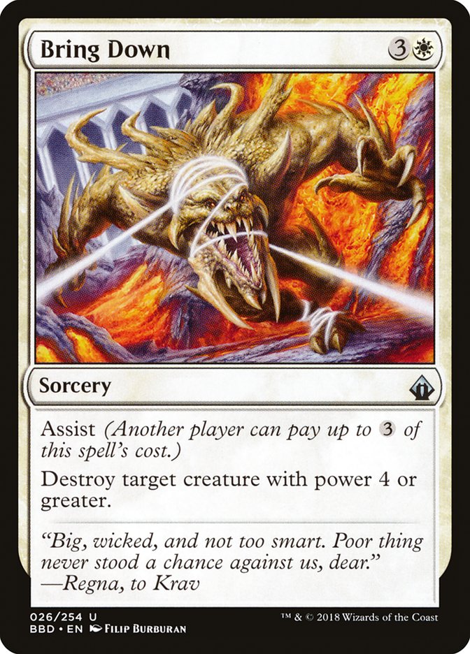 Bring Down [Battlebond] | Deep Dive Games St. Marys