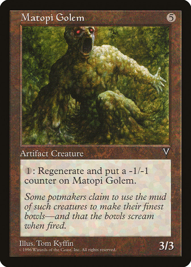 Matopi Golem [Visions] | Deep Dive Games St. Marys
