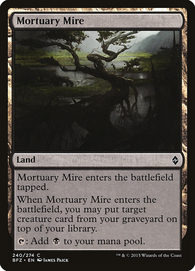 Mortuary Mire [Battle for Zendikar] | Deep Dive Games St. Marys