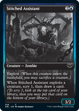 Stitched Assistant [Innistrad: Double Feature] | Deep Dive Games St. Marys